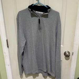 Old Navy Heather Gray Men's Zip-Up Sweater